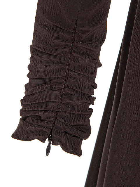 Triacetate midi dress, 6