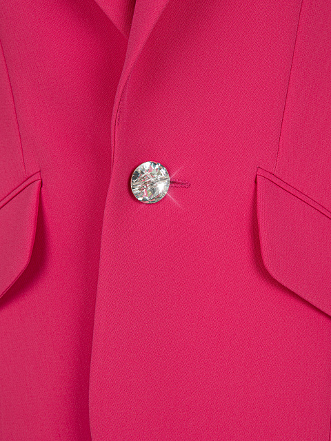 Hot Pink Cut-out Blazer, 3