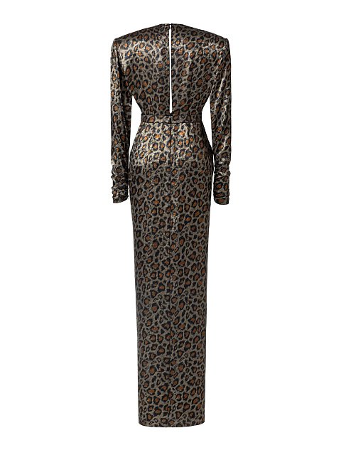 Leopard maxi dress, 3