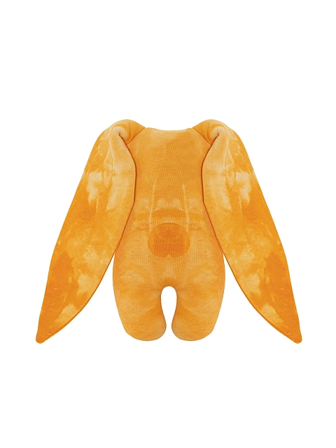 Orange Tie Dye & Orange Embroidery "Bunny" Toy, 2