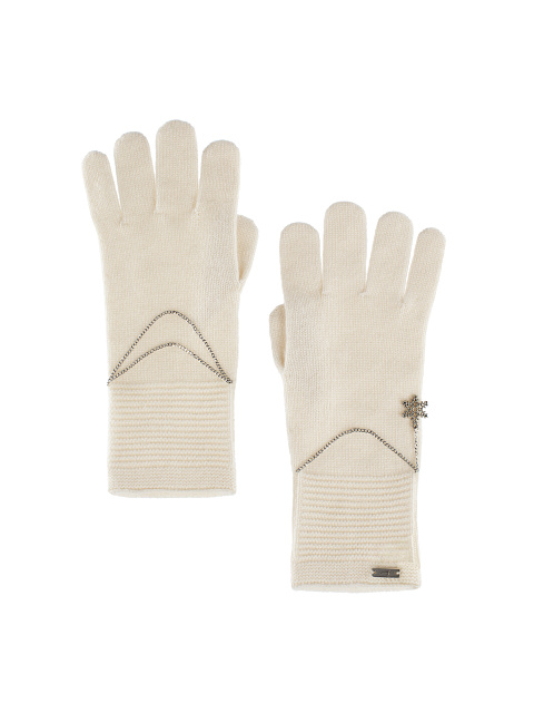 Ivory Cashmere Gloves, 1