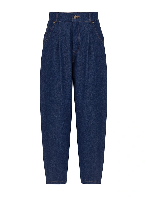 Blue Cotton Banana Jeans, 1