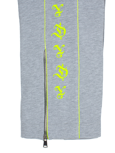 Grey Embroidered Jersey Suit, 7