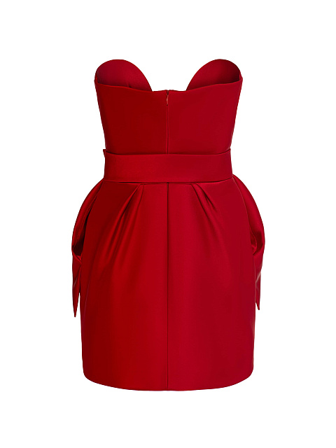 Red mini dress, 4 Red mini dress, 4