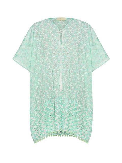 Light Green Children's Kimono With Ties, 1