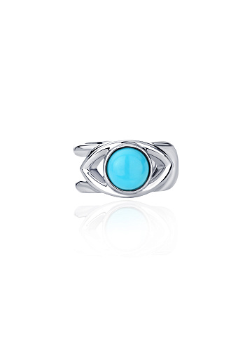 Silver & Turquoise Cuff, 1
