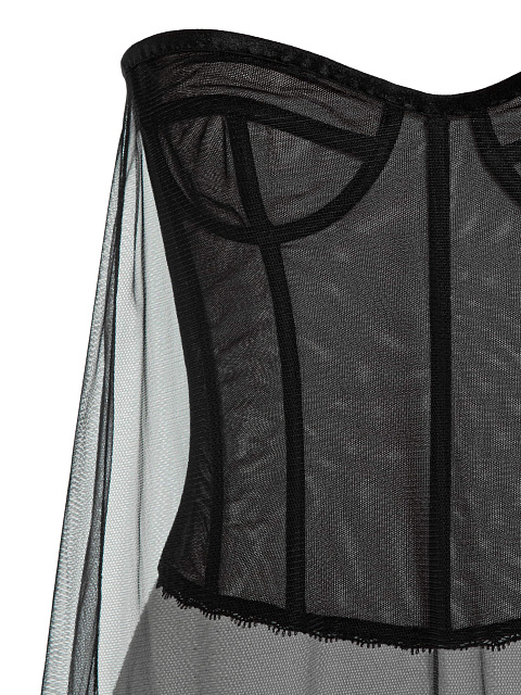 Corset with tulle, 4