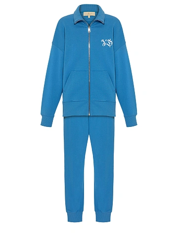Blue Jersey Suit, 1