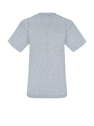 Grey Cotton T-shirt, 2