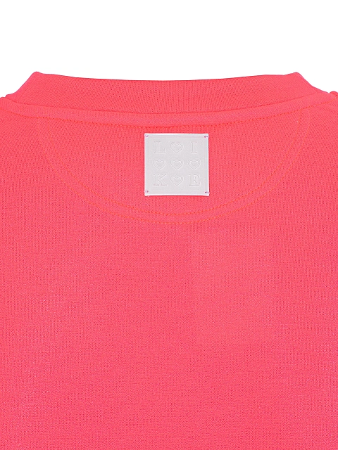 Hot Pink Jersey Wide Pants Tracksuit, 4