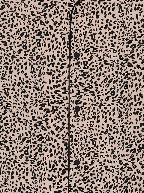 Pink Leopard Pajama Set, 6