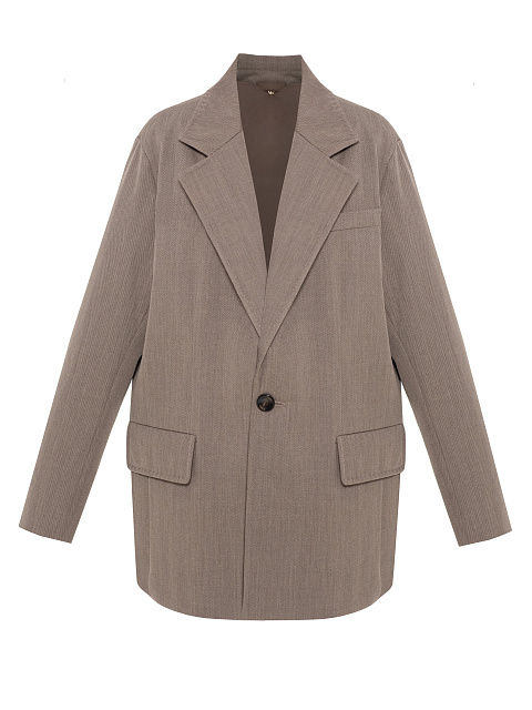 Brown wool blazer, 1