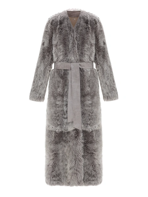 Toscana Shearling Long Coat, 1