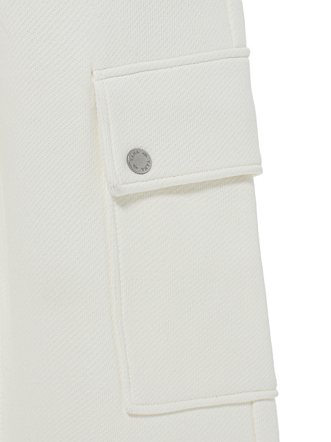 White Jersey Cargo Pants Tracksuit, 5