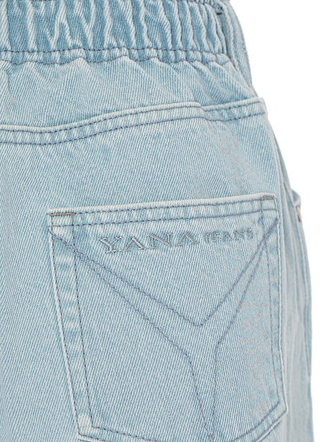 Light Blue Ripped Wide Leg Jeans, 5 Light Blue Ripped Wide Leg Jeans, 5