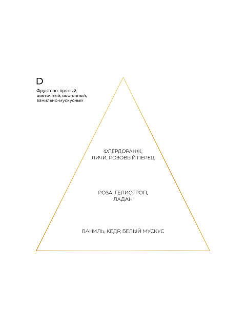 "D" fragrance 50 ml, 3 "D" fragrance 50 ml, 3