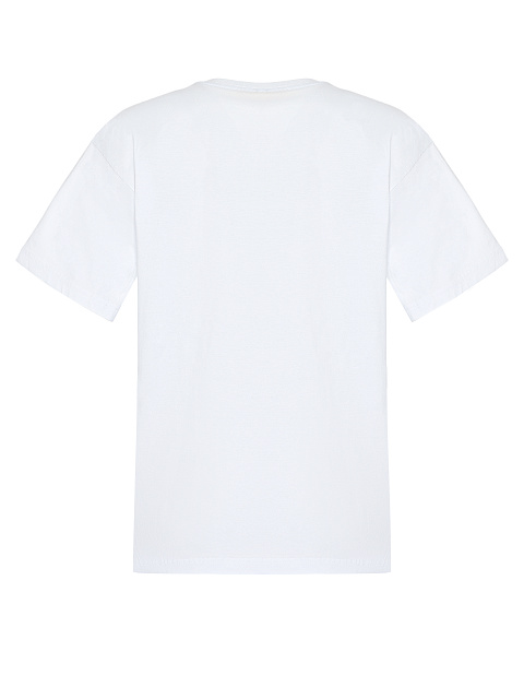 White cotton T-shirt, 3