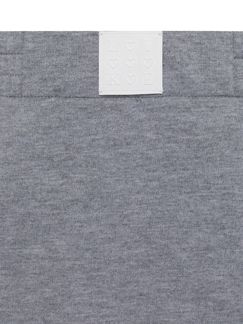 Grey Jersey Skirt & Bomber Jacket Set, 5