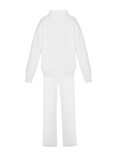 White "YANA" Patch Tracksuit, 3
