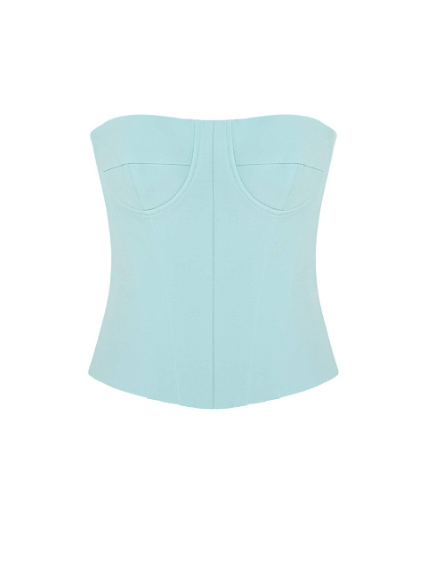 Light blue three-piece suit with corset, 3