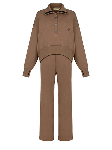 Light Brown Jersey Suit, 1