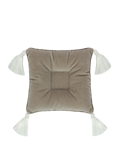 Beige Velvet Ring Pillow, 2