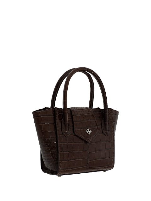 Mini crocodile leather bag, 3