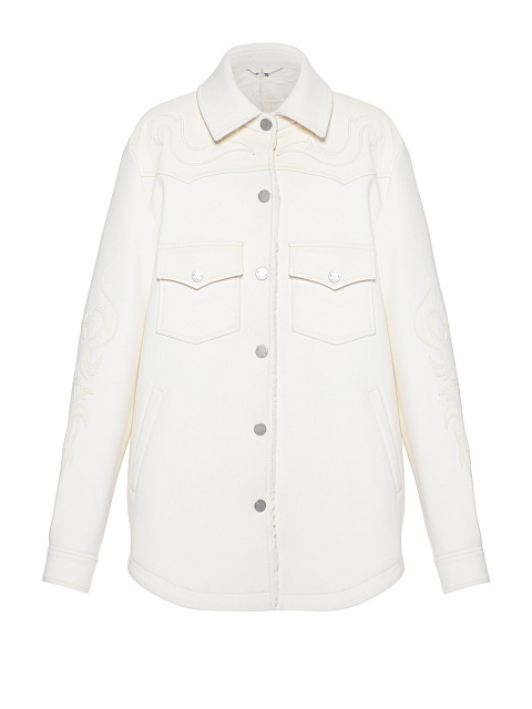 White Cashmere & Swakara Jacket, 1