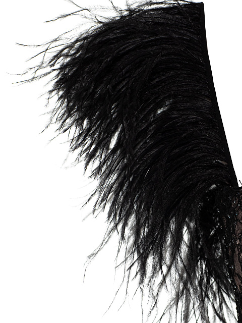 Beige & Black Mini Dress, 3