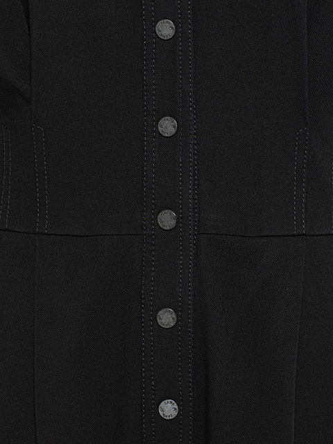 Black denim jumpsuit, 3