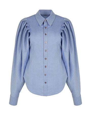 Light Blue Cotton Shirt, 1