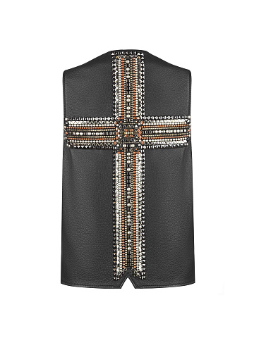 Black Leather Vest, 2
