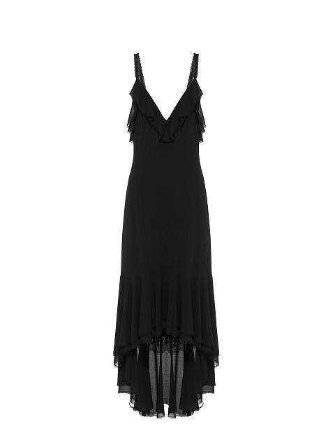 Black Chiffon and Lace Sundress, 1