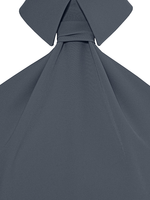 Grey Sleeveless Midi Dress, 3