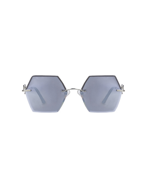 Mirrored Hexagon Sunglasses , 2