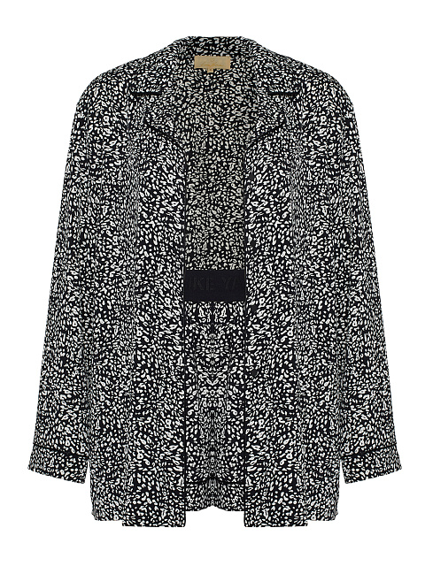 Black pajamas with leopard print, 1