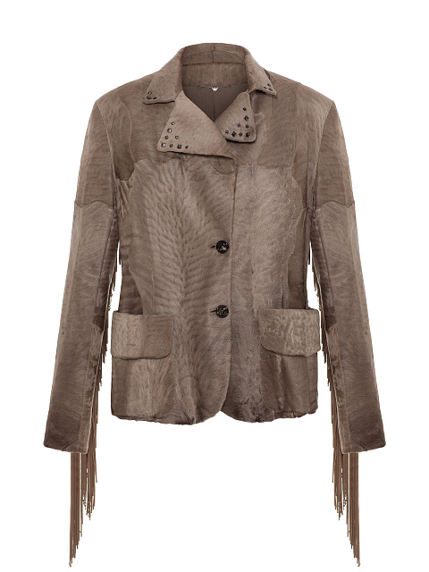 Brown Caracul Jacket, 1