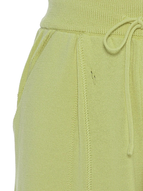 Lime Green Knitted Cardigan, Top & Pants Set, 7