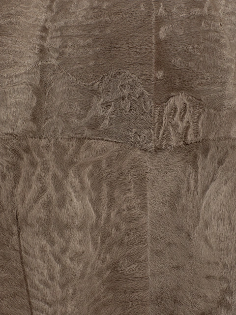Brown Wool & Astrakhan Fur Lining Jacket, 5