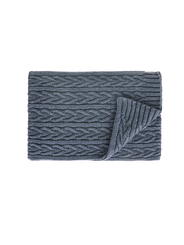Blue Wool Scarf, 1