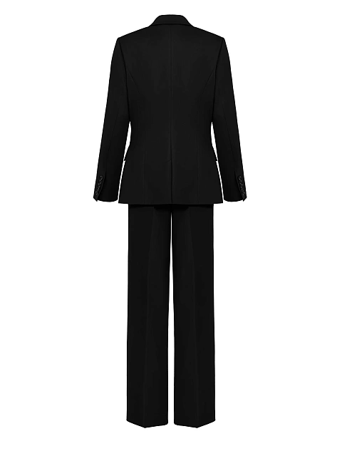 Black Wool Pant Suit, 2