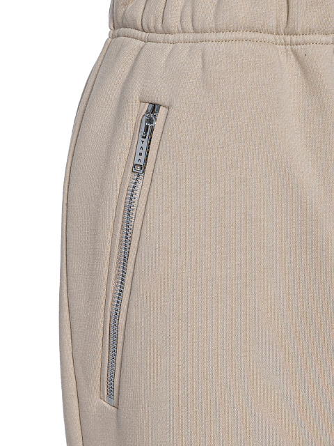 Taupe Jersey Cargo Pants Suit, 7