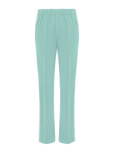 Mint suit with cropped sweatshirt and embroidery, 3