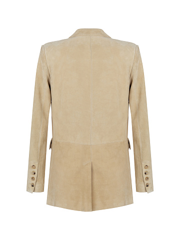Beige Suede Jacket, 2