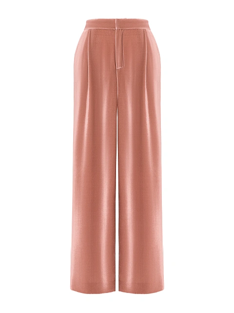 Pink Velvet Pant Suit, 3