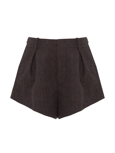 Brown wool two-piece suit, 3