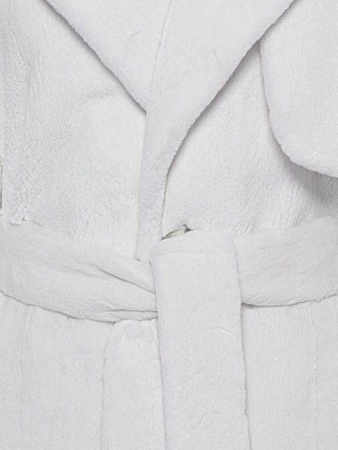 White Mink Fur Trench Coat, 3