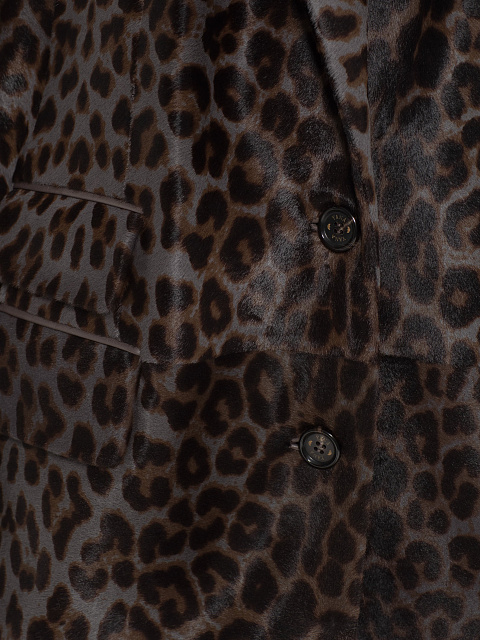 Blue and brown leopard jacket, 3