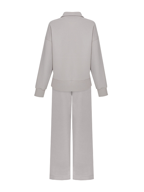 Grey Embroidered "YANA" Tracksuit, 3