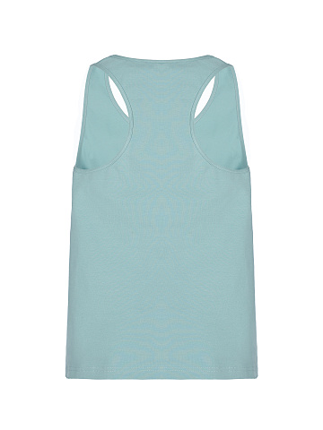 Light Blue Cotton Tank Top, 2